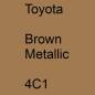 Preview: Toyota, Brown Metallic, 4C1.